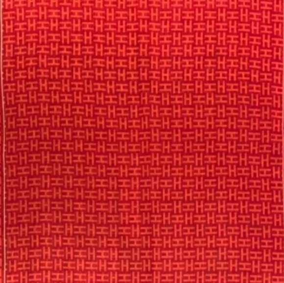 NWT Effy Monogram Scarf Fuchsia & Pink Long Head & Hair scarf - Picture 7 of 7